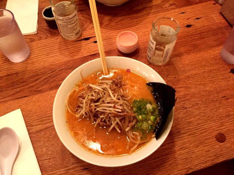 There was 1.5 hour wait at Daikaya. The ramen was worth it.